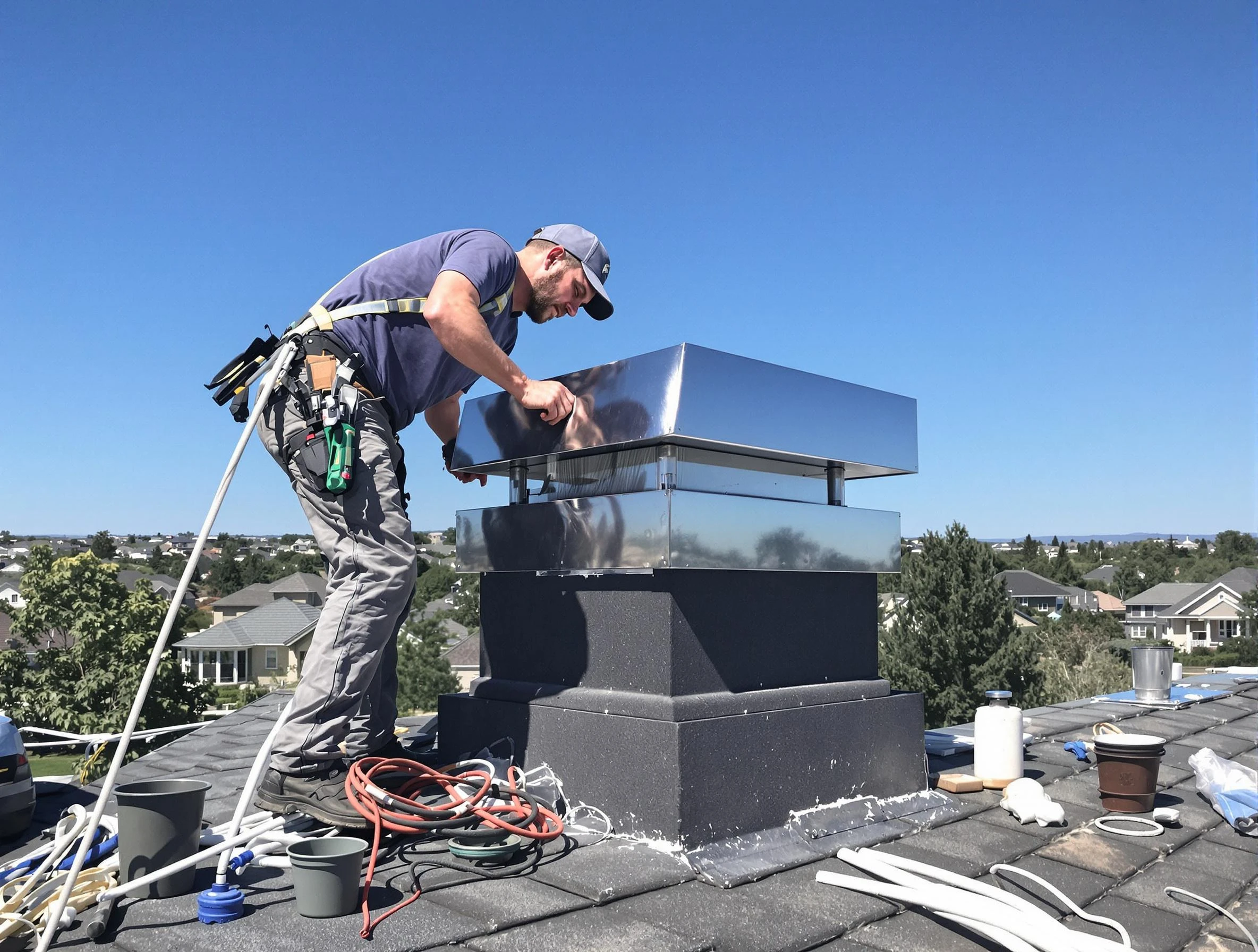 Chimney Cap Services in Richland