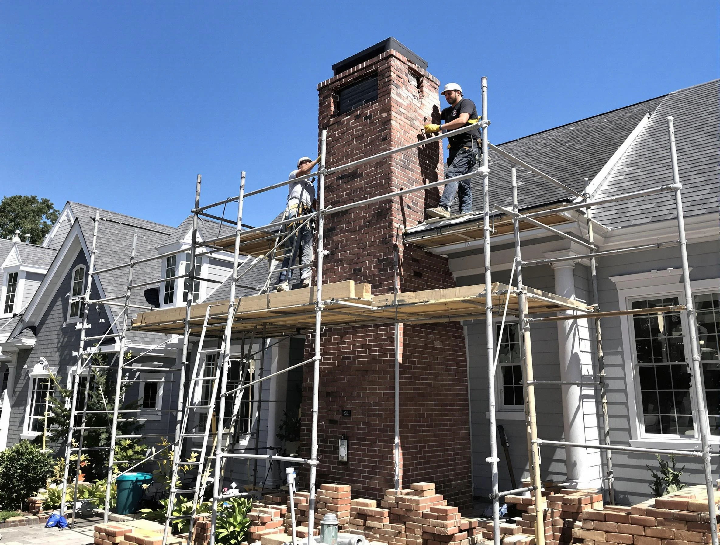 Chimney Rebuilding in Richland
